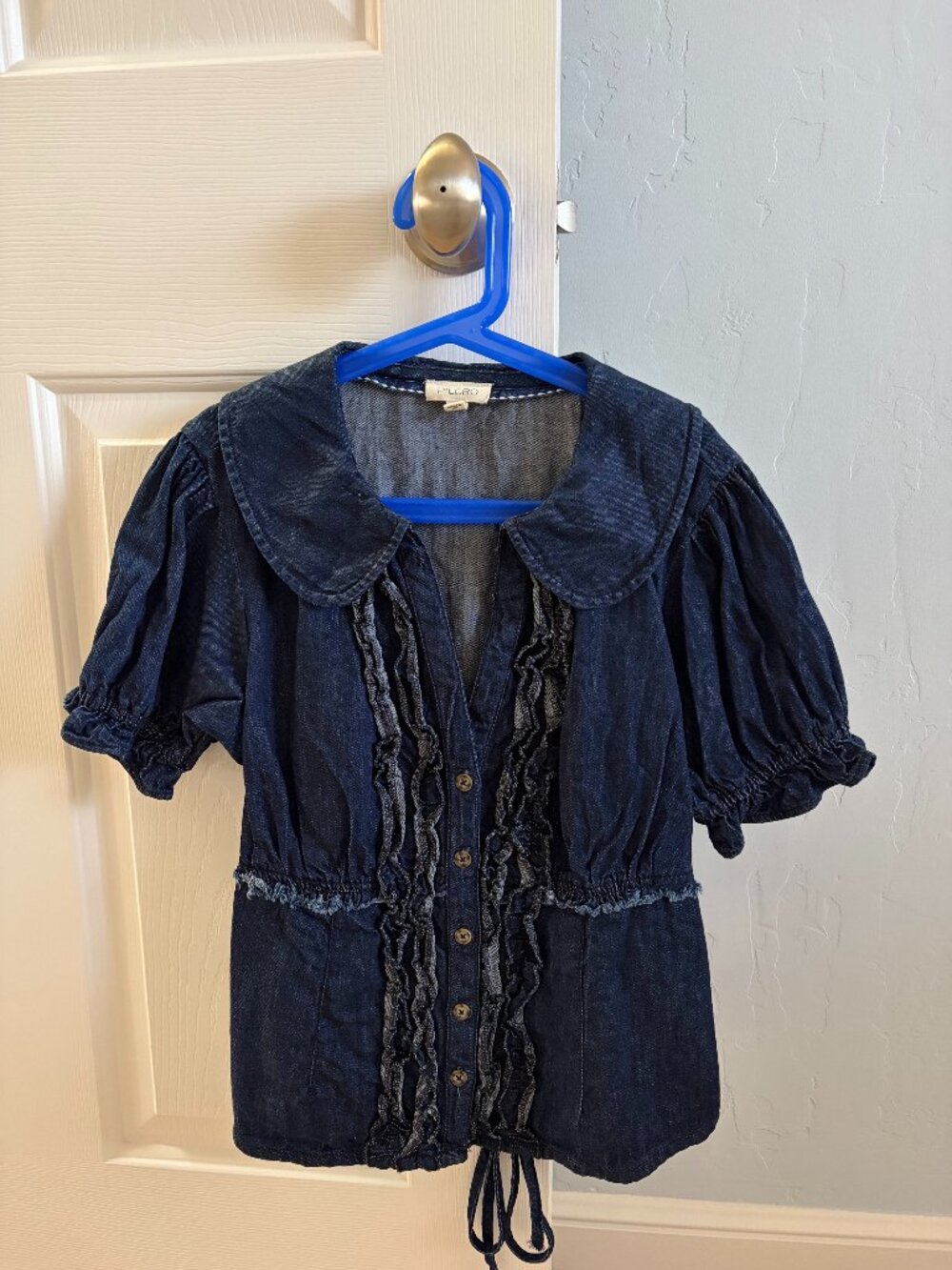 Anthropologie Pilcro Denim top